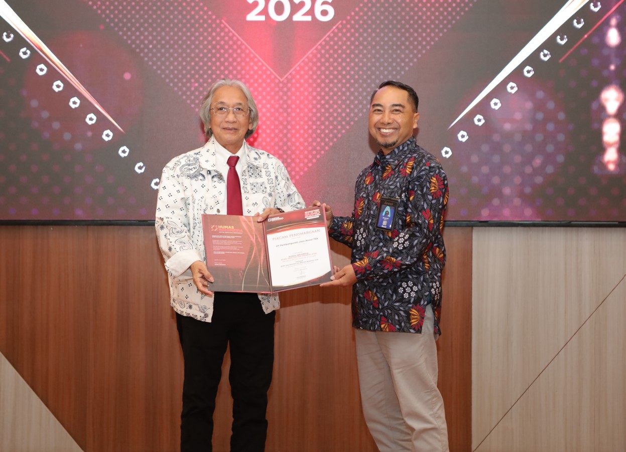 PT Pembangunan Jaya Ancol Tbk menerima penghargaan  Humas Indonesia - BUMD Reputation Awards 2026